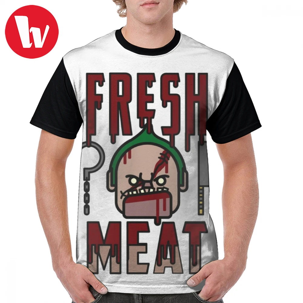  Riot T Shirt Pudge Butcher Dota 2 VALVE T-Shirt Polyester Men Graphic Tee Shirt Fun Short Sleeves P