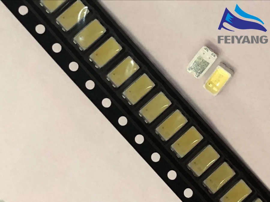 

500pcs For LG LED LCD Backlight TV Application Middle Power LED LED Backlight 1W 6V 5630 Cool white LED LCD TV Backlight