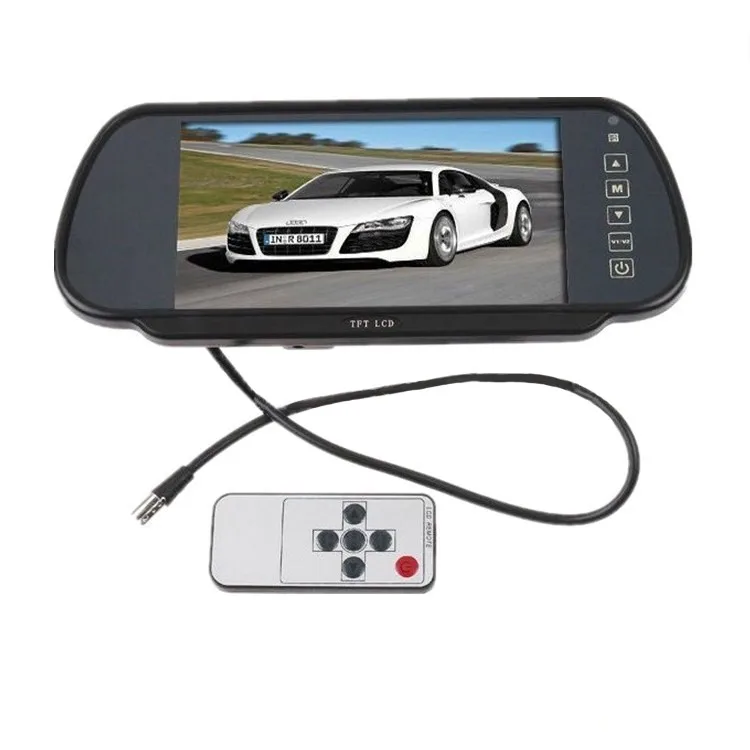 Автомобильный Стайлинг, беспроводной 7 дюймов TFT ЖК-экран, монитор заднего вида, дисплей для заднего вида, камера заднего вида, автомобильный ТВ дисплей, Wi-Fi