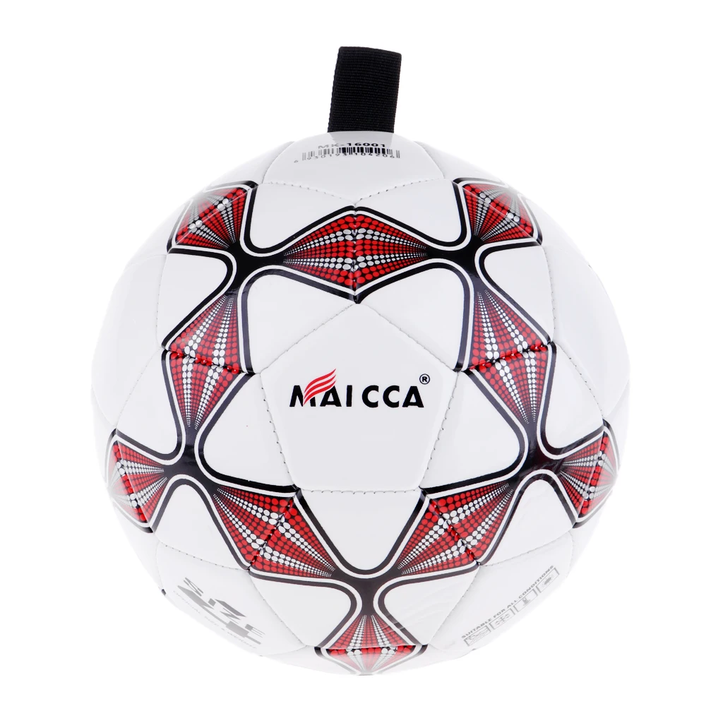 Perfeclan Size 4 Soccer Ball With Elastic String Trainer Kick Skills Exercise Training Soccer Skills Practice Ball