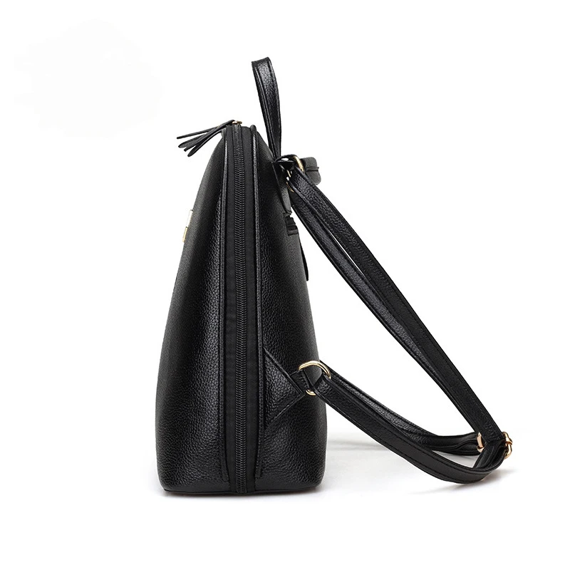 Женский рюкзак BP0185 черный из искусственной кожи|backpack rucksack|design rucksackfashion rucksack |