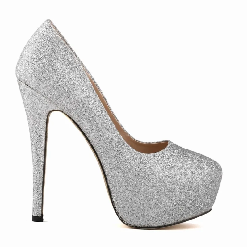 Femmes gold forme Black Mariage silver De Sexy Beauté claret Haute Plate Glitter red rose Pompes 1gitter Talons Mode Argent 817 Chaussures Brillant Cm Or 14 Dames 5BvwRv
