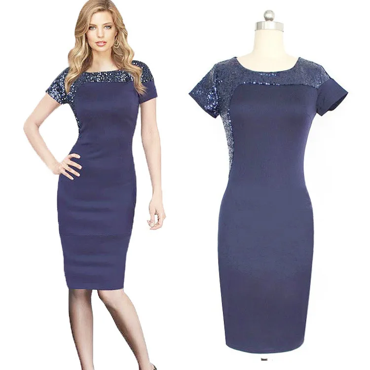 Офисное летнее платье длинное женское карандаш Vestidos Vestido Longo Вечерние платья Robe