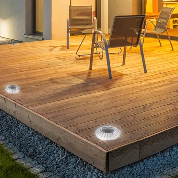 

Waterproof Solar Power LED Underground Lights Lawn Lamp Wall Lamp For Outdoor Road Landscaping Park Solar Lights LED Ground Lamp