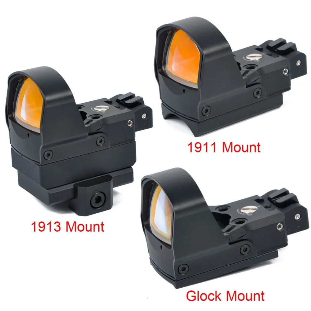 LP DP Pro страйкбол KSC KWA Glock 1911 1913 крепление для зрения рефлекторный красный точечный