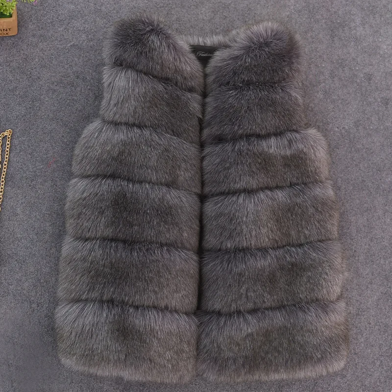 TOTO HEROS Kids Baby Girl Traditional Korean Festive Ellen Fur Vest for Girls
