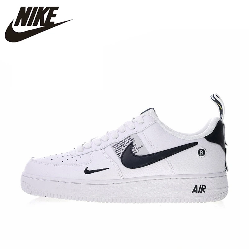 

Original Authentic Nike Air Force 1 07 LV8 Utility Men's Skateboarding Shoes Sport Outdoor Sneakers Designer 2018 New AJ7747-100