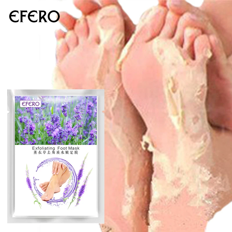 

efero 2Pair=4Pcs Baby Feet Peel Mask Remove Dead Skin Exfoliating Foot Mask for Legs Mask Foot Care Pedicure Socks Peeling Mask