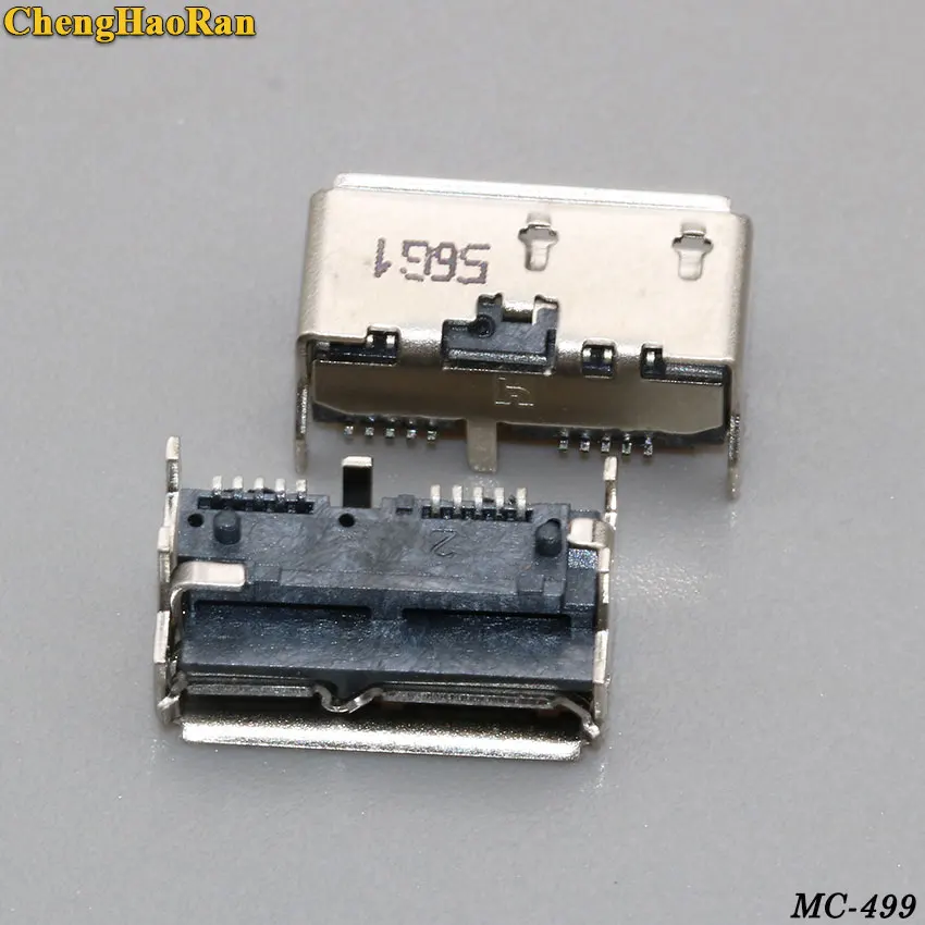 ChengHaoRan Micro USB 3,0 разъем для samsung Toshiba Western Digital жесткий диск и т. д. 10pin USB порт H5.2