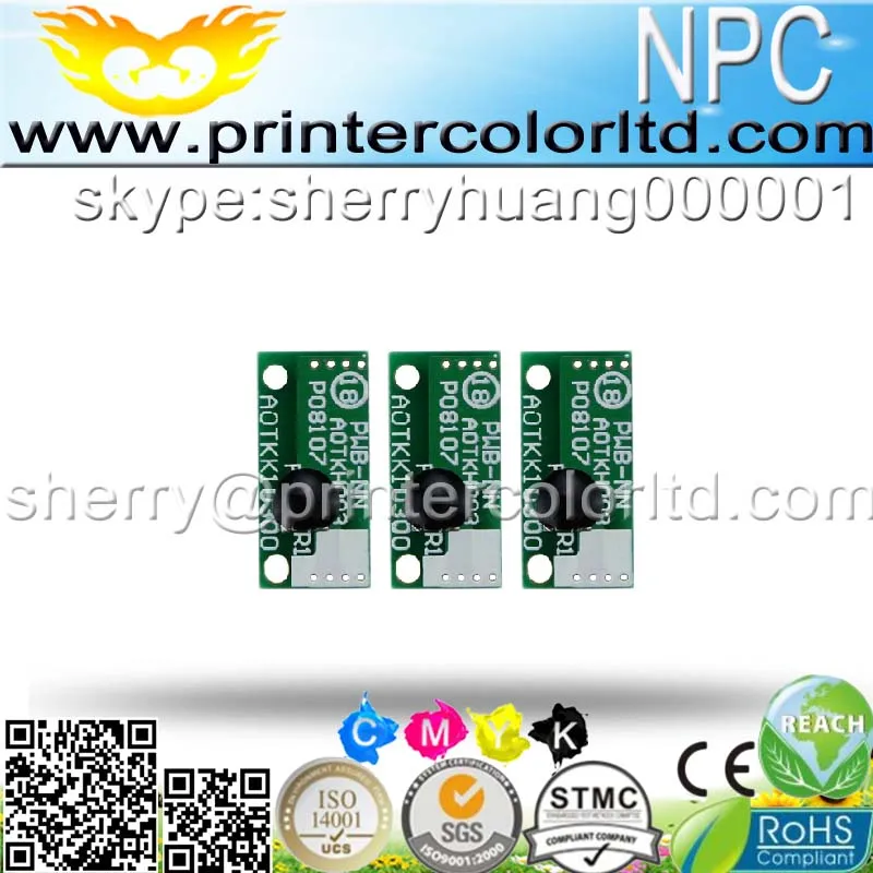 Тонер чип для Konica Minolta bizhub C452/C552/C652/C652DS/C552DS/C452DS/A0TM450/A0TM150/A0TM131/A0TM151/TN613K/TN613C/TN613M|Чип