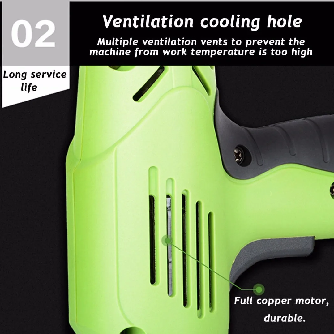 Electric Staple Straight Nail 10-30mm Special Use 30/min Woodworking Tool Green