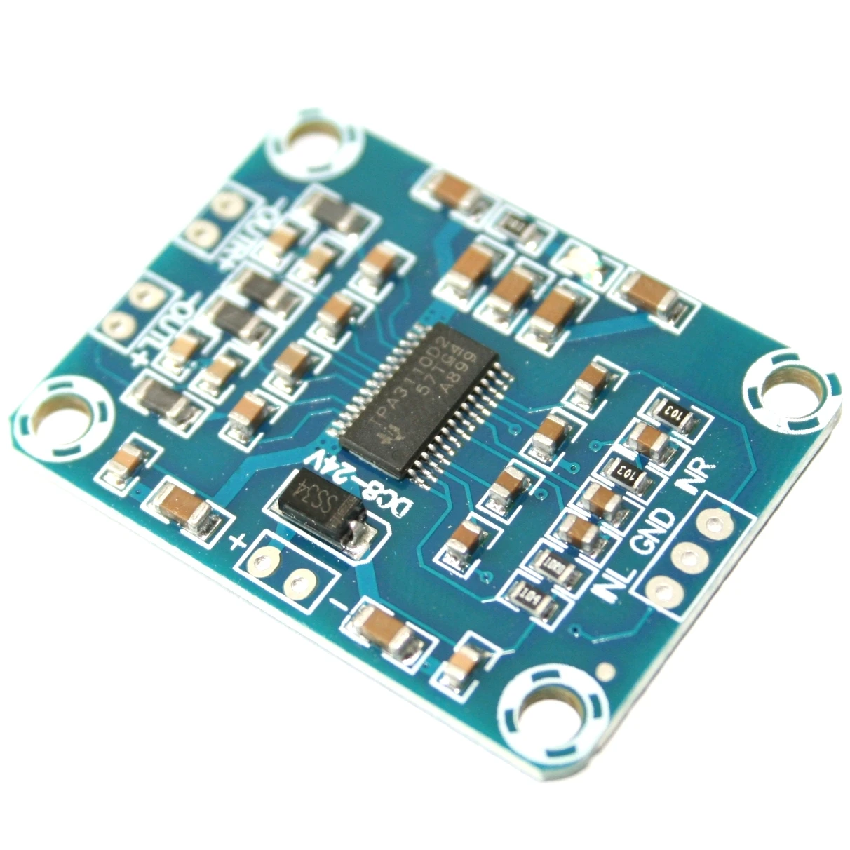 

TPA3110 2X15W Digital Audio Stere Amplifier Board Module Mini Binaural AMP Controller 100dB DC 8-18V