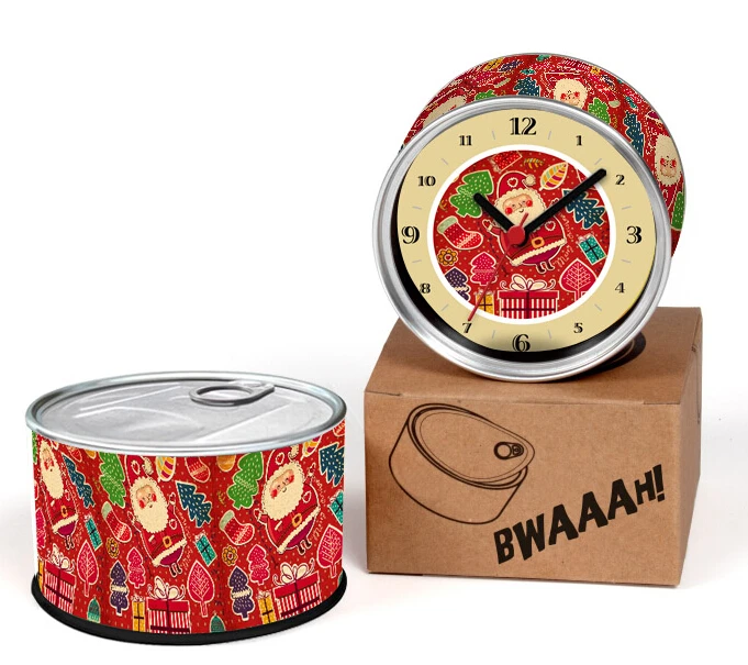 cheap Christmas Santa Claus Gift Designs Kitchen Fridge Magnets Wall Clocks Cheap Desk Table Function Clocks 5pcs a lot Free Shipping