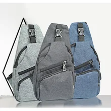 Модная зарядка через usb повседневная мужская нагрудная сумка Оксфорд водонепроницаемые сумки через плечо мужская сумка через плечо дорожная сумка через плечо нагрудные сумки