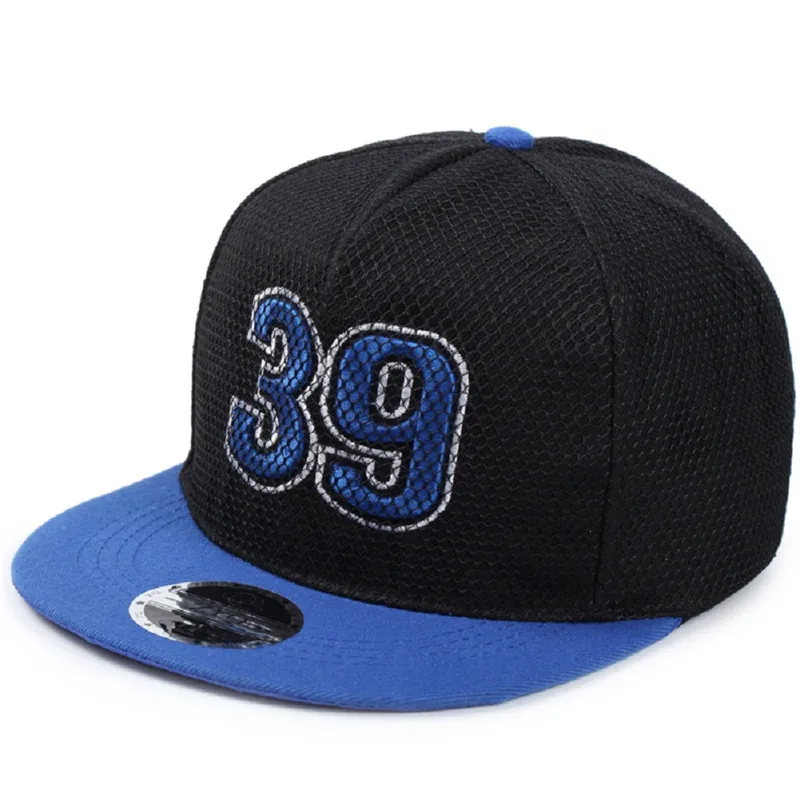 Korea Spring Summer Net Hip hop Number Pattern Baseball ...