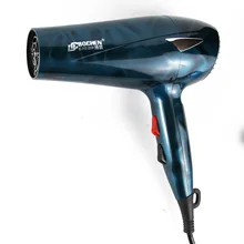 Домашний бытовой фен с насадками, фен для путешествий с двумя скоростями управления холодным или горячим воздухом