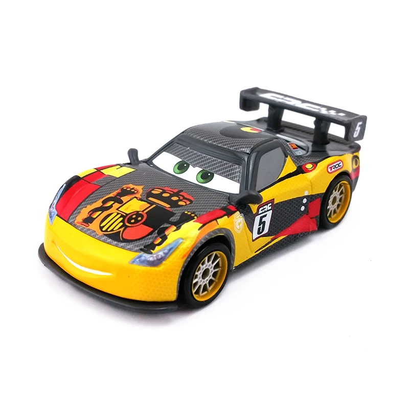 Disney Pixar Автомобили Racer TSR Miguel Camino 1:55 литья под давлением Металл Игрушечная машина
