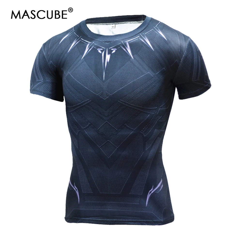 Футболка с коротким рукавом MASCUBE MMA Мужская 3D футболка Кроссфит топы Каратель