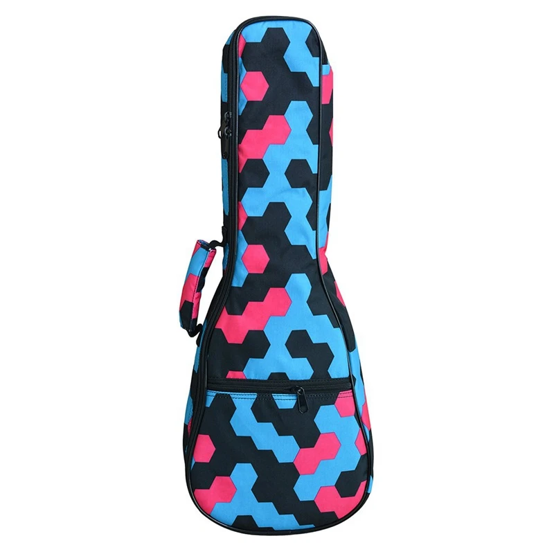 

Durable Ukulele Case Bag With Storage Blue 21 inch