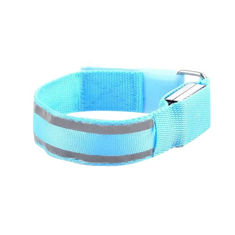 Reflective LED Light Arm Armband Strap Safety Belt For Night Running Cycling Outdoor activities Comfortable Arm band #4O05 (8)