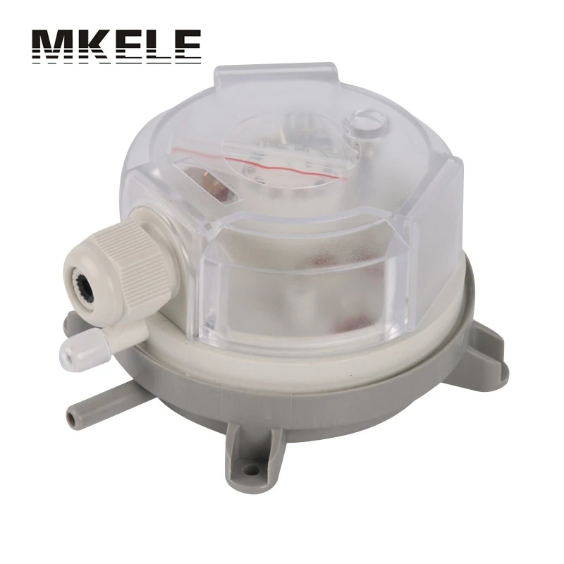 

High Quality Air Differential Pressure Switch Adjustable Micro Optional Range 20 - 5000 Pa