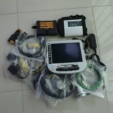 newest 2IN1 for bmw icom a2 mb star c4 diagnostic tool+hdd 1TB newest software multi-languages + for cf-h2 laptop i5 cpu ram 4g