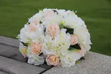NEW!!Free shipping!10pcs/lot wedding road lead artificial flower ball wedding table flowers centerpiece flower balls decoration