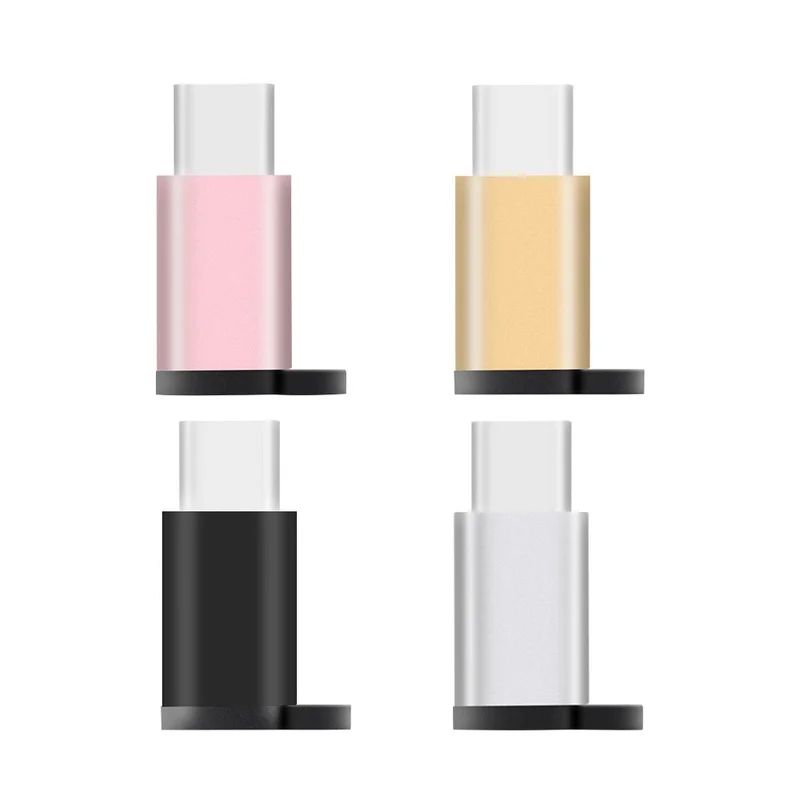 Переходник Micro Usb типа папа в Type c адаптер для зарядки и передачи данных Xiaomi Samsung