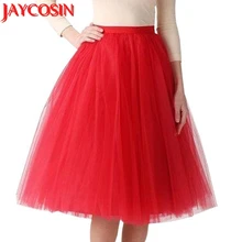 JAYCOSIN Женская Высококачественная плиссированная газовая Юбка До Колена юбка-пачка для взрослых танцевальная Женская юбка юбки 0718
