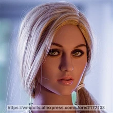 WMDOLL Real Oral Sex Dolls Head Silicone Sex Love Doll Adult Toys Heads For men