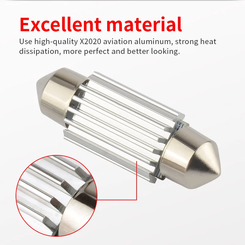 NAO C5W led C10W 28 мм 31 CANBUS без ошибок Festoon 12 В 3030 автомобиль 36 39 41 44 для passat b5 купольный
