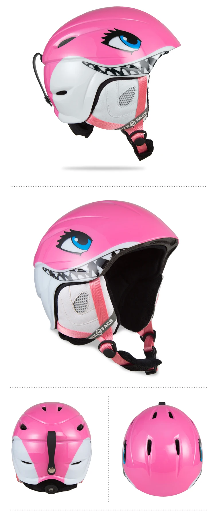 4 детский лыжный шлем роликовые коньки скейтборд Хоккей шлем для сноуборда Быстрый мото для езды на мотоцикле, велосипеде восхождение строп Вертлюг