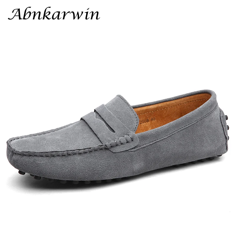 suede moccasins
