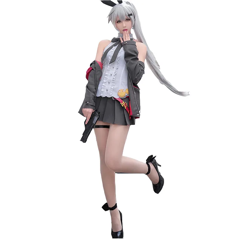 

Game Girls Frontline FN57 ump45 Cosplay Costume Fancy Lovely Sexy School Suit Dress Costumes Party For Woman
