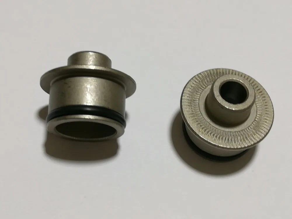 Bicycle 15mm to 9mm QR Hub Conversion Adapter for Front Wheel thru Axle