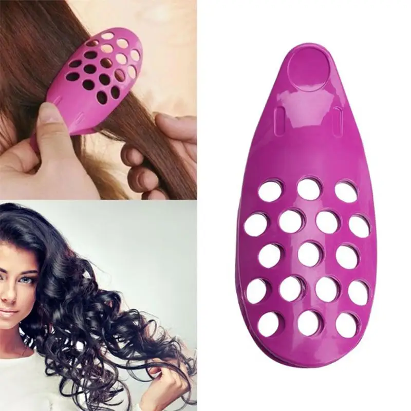 

BellyLady Professional Hair Fringe Clip Bangs Curler Roller Holder Salon DIY Styling Tool