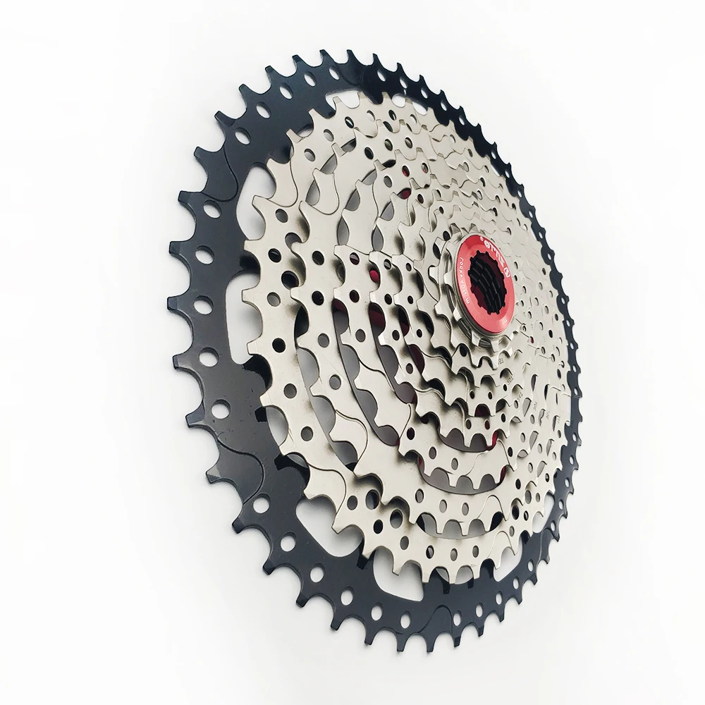 ZTTO دراجة هوائية جبلية MTB 9 سرعة كاسيت 9 Velocidade 9 S 50 T دراجة أجزاء واسعة نسبة Freewheel ضرس ل M430 m4000 M590 533g