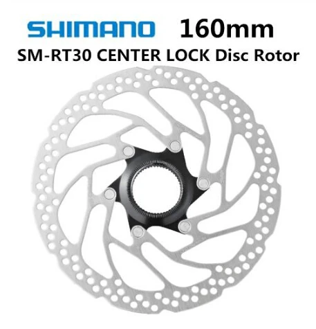 

SHIMANO DEORE SM RT30 Brake Disc CENTER LOCK Disc Rotor Mountain Bikes Disc M615 RT54 M6000 Brake Disc 160MM 180MM MTB