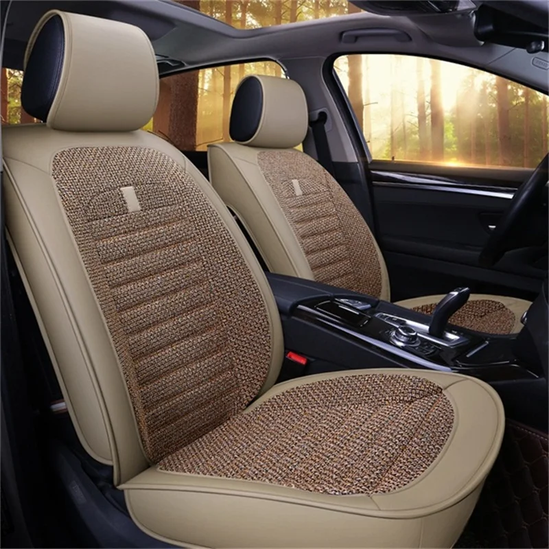 

Universal pu leather linen car seat cover for volvo cars s60 v40 v60 s80 cars2011 s90 v90 xc70 xc40 xc60 xc90 volvo cars2011