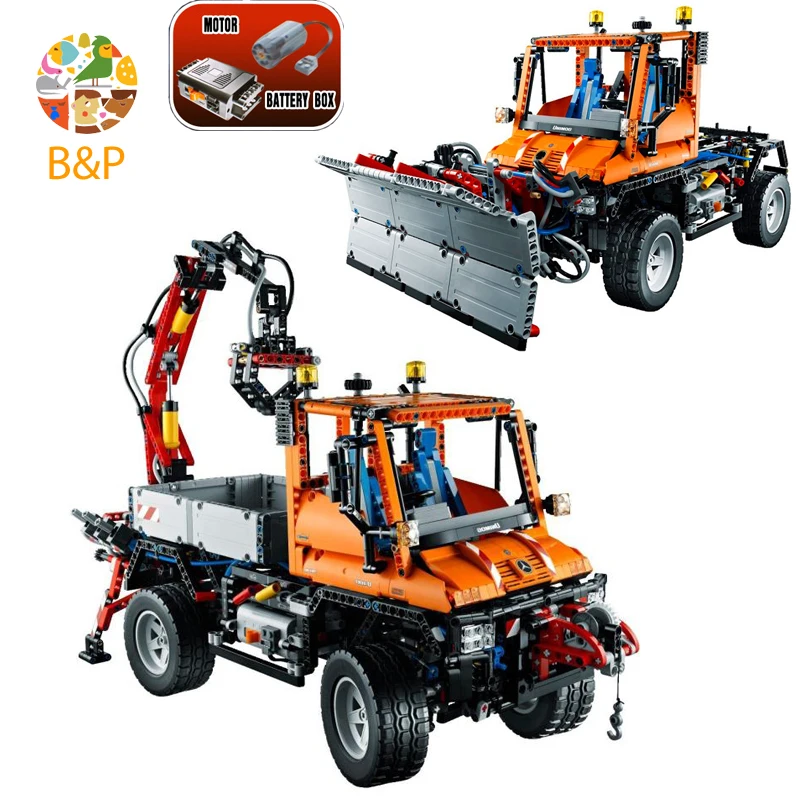 

lepin Legoing 8110 2088pcs Technic Series The Truck U400 Model Building Blocks Brick For Children Gift 20019