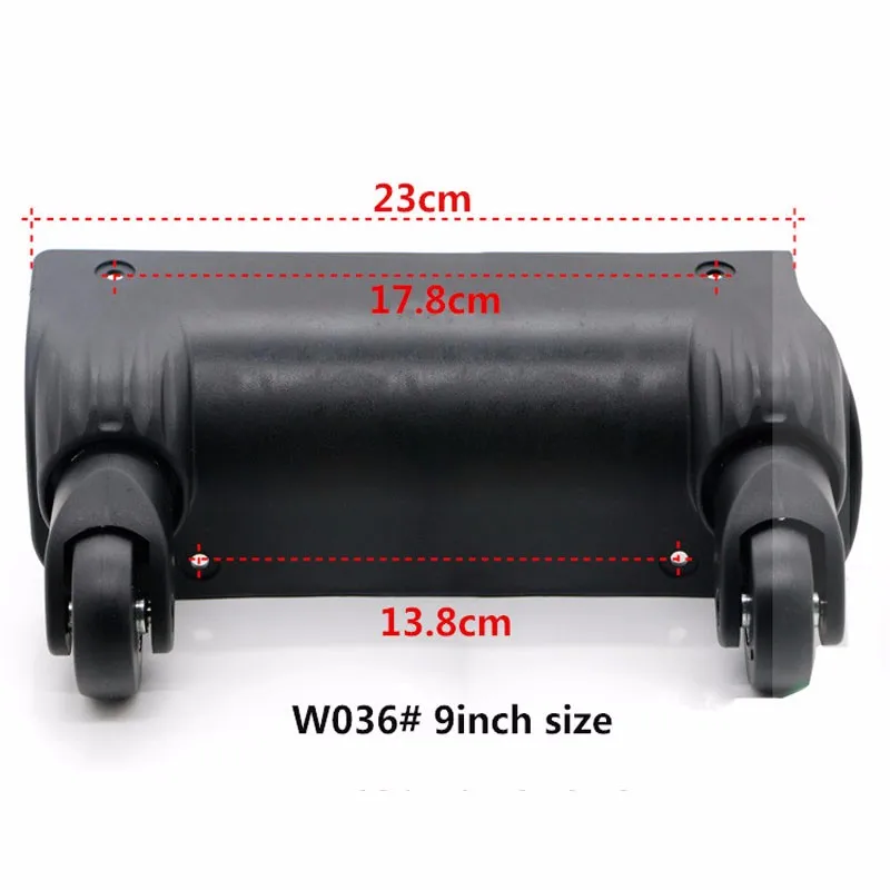 Запасные части для багажа, колеса, чемодан, аксессуары для ремонта, тележка для путешествий, багажные боковые колеса, колеса для чемоданов W036