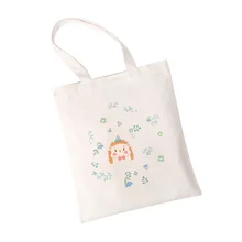 Женская тканевая Холщовая Сумка, ручная работа, хлопок, для покупок, для путешествий, Женская Складная Сумка через плечо, для покупок, сумки для покупок, bolsas de tela