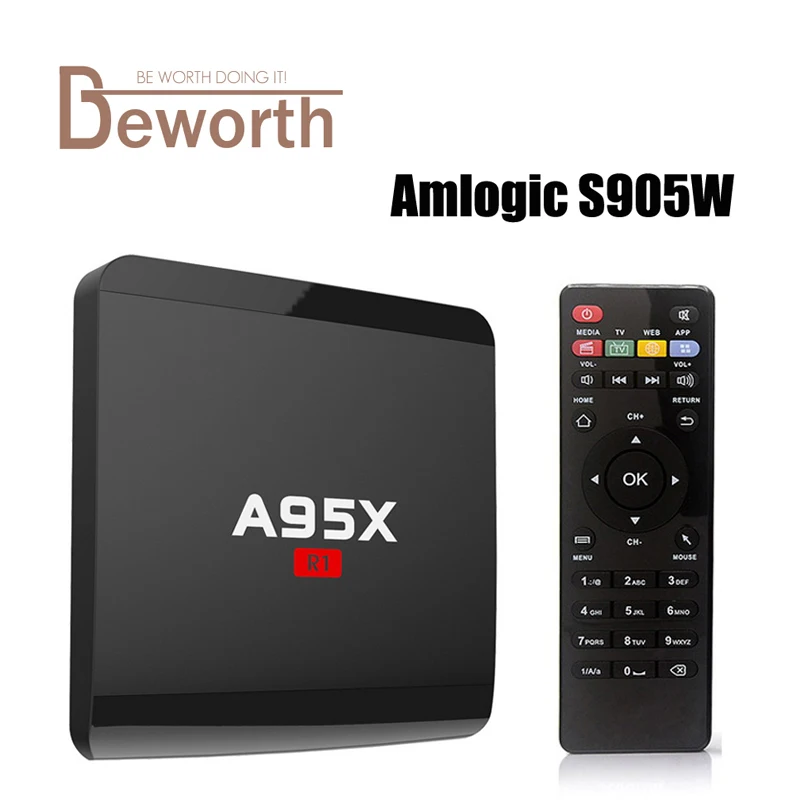 

A95X R1 Smart TV Box 2GB 16GB Android 7.1 Amlogic S905W Quad Core Set Top Box HDMI 3D WiFi 4K HD H.265 IPTV 1G 8G Media Player