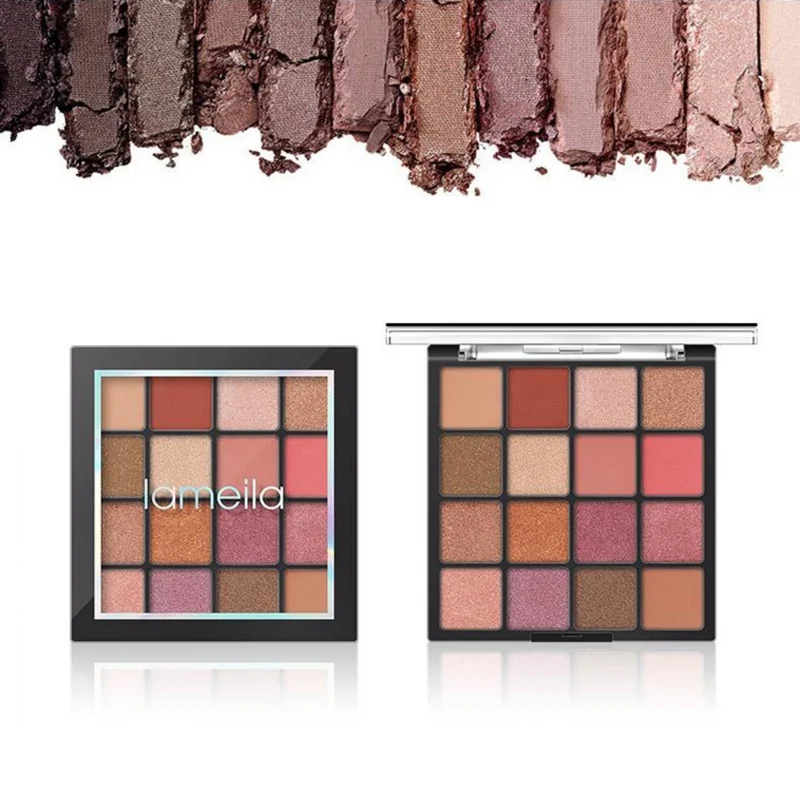 

Classi 16 Color Shimmer Or Matte Eye Shadow Palette Long Lasting Eye Shadow