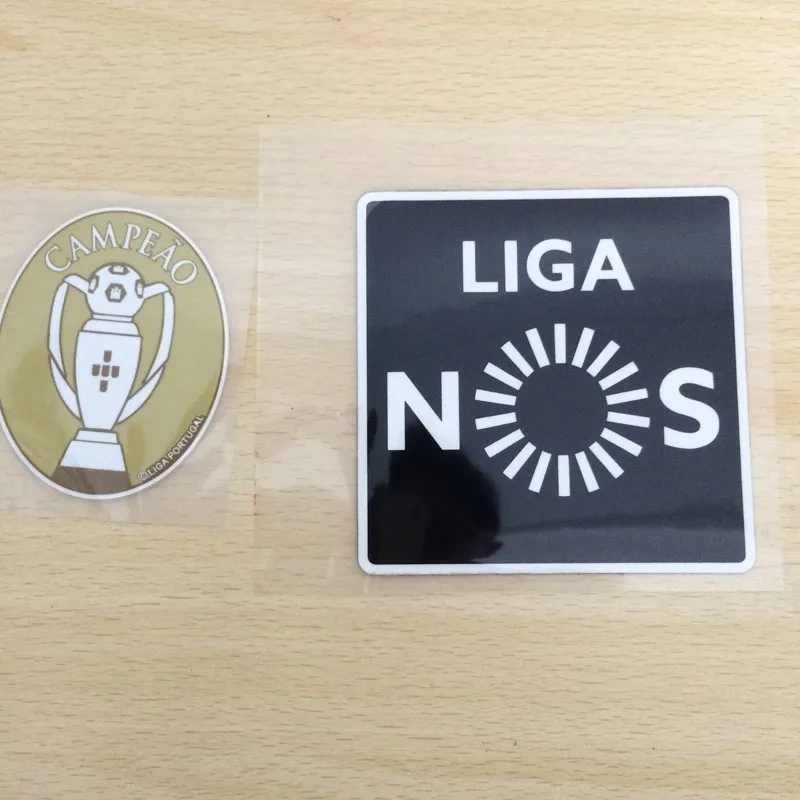 

Benfica Champions Patch Campeao And Liga Nos Badge Heat Transfer Soccer Patch