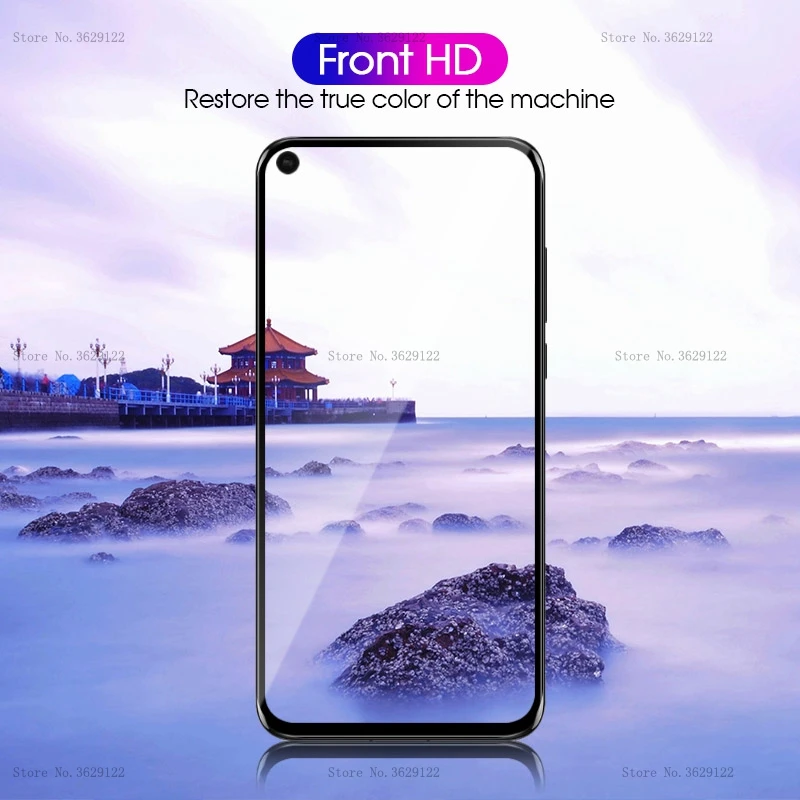 Защитное стекло закаленное для Huawei P30/20 Lite/Mate 20/10/9H/Honor 10/8X/Nova 4/4E|Защитные стёкла и