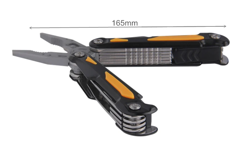 RDEER многофункциональные режущие плоскогубцы из нержавеющей стали 165 мм складные комбинированные плоскогубцы с отверткой Открытый нож Ручные инструменты
