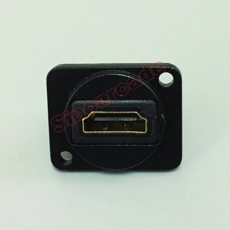 Arcade Cabinet HDMI Socket Panel Module HDMI Connector HDMI Wall Plate Module HDMI Coupler Passthrough Straight Socket Arcade Cabinet HDMI Socket Panel Module HDMI Connector HDMI Wall Plate Module HDMI Coupler Passthrough Straight Socket
