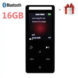 16 GB Bluetooth MP3 музыкальный плеер Touch ключ 1,8 "экран TFT с FM радио, голос Запись, функции чтения без потерь воспроизведения звука