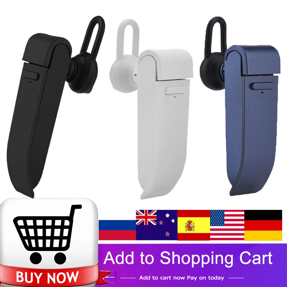 

VBESTLIFE Intelligent Multi-Language Translation Bluetooth Wireless Translation Earphone Translator Portable Business Headphone